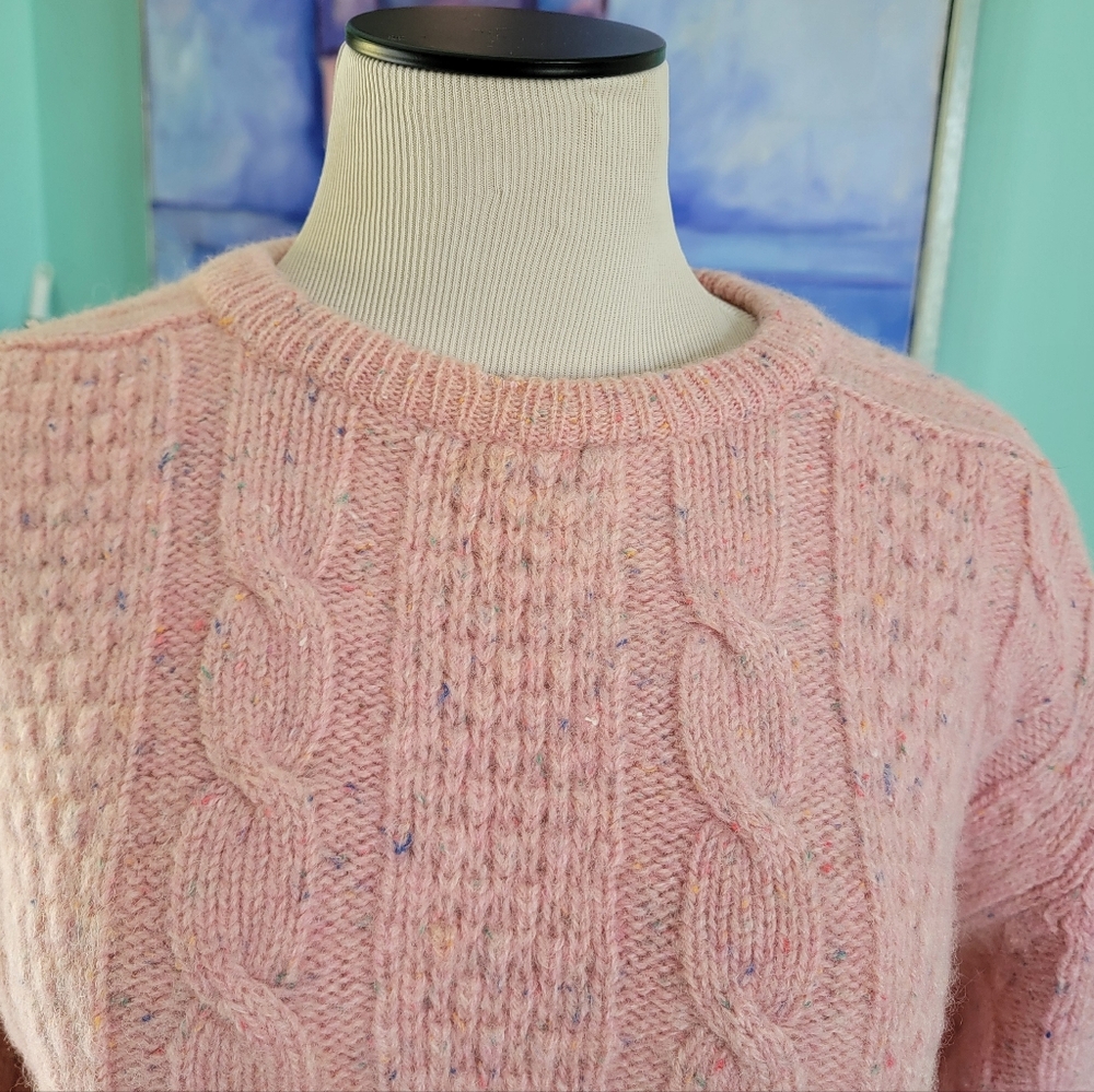 Vintage "Izod Club" Cable Knit Sweater - Picture 6 of 9